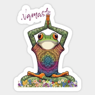Frog Mandala Sticker